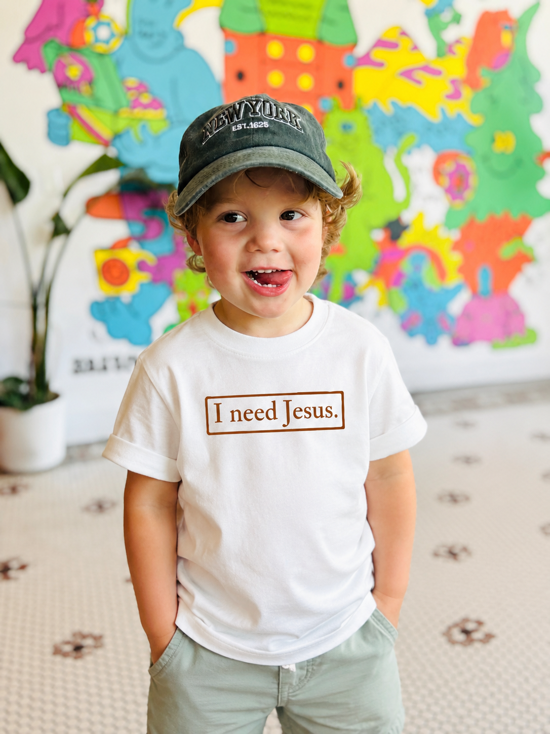 I need Jesus. - Every Morning Tee (Lam. 3:22-23) - Youth - 2 colors