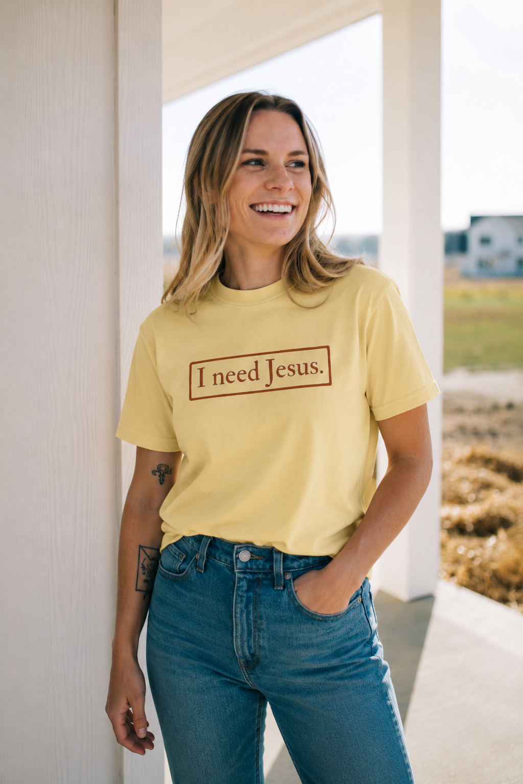 I need Jesus. - Every Morning Tee (Lam. 3:22-23) - Unisex