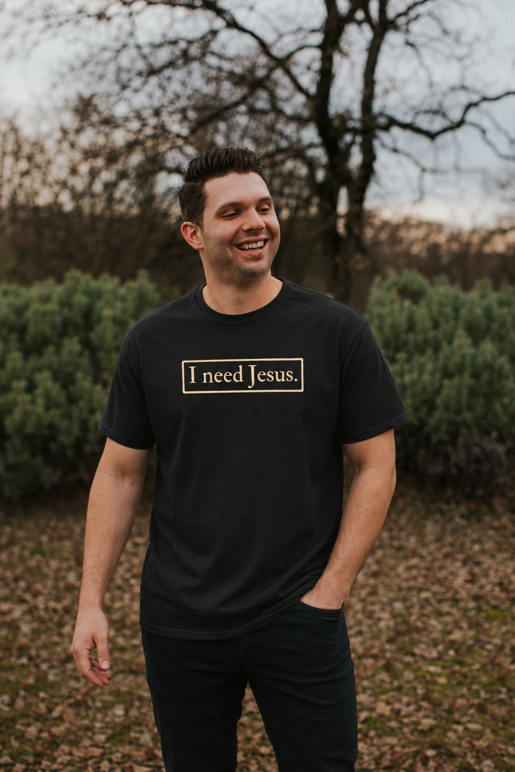 I need Jesus. - Find Rest Tee (Matthew 11:29-30) - Unisex