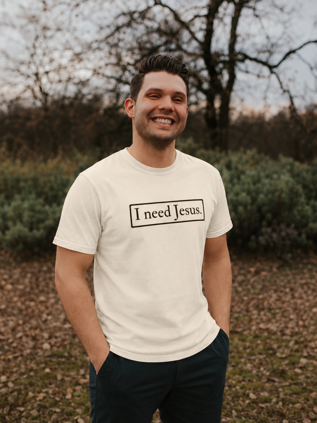 I need Jesus. - Been Carried Tee (Isaiah 46:4) - Men's