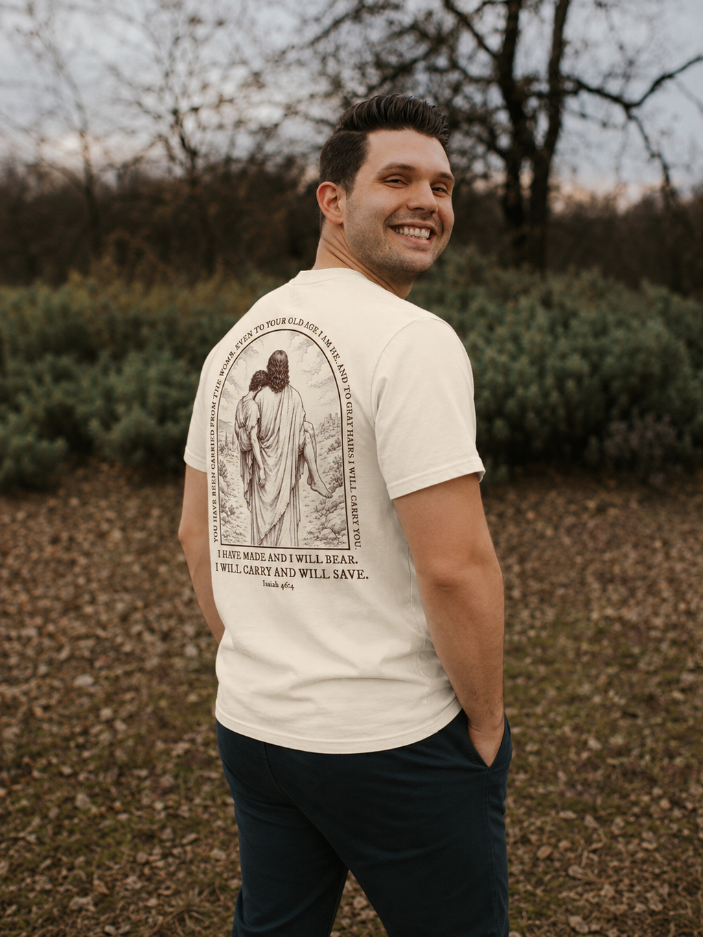 I need Jesus. - Been Carried Tee (Isaiah 46:4) - Men's