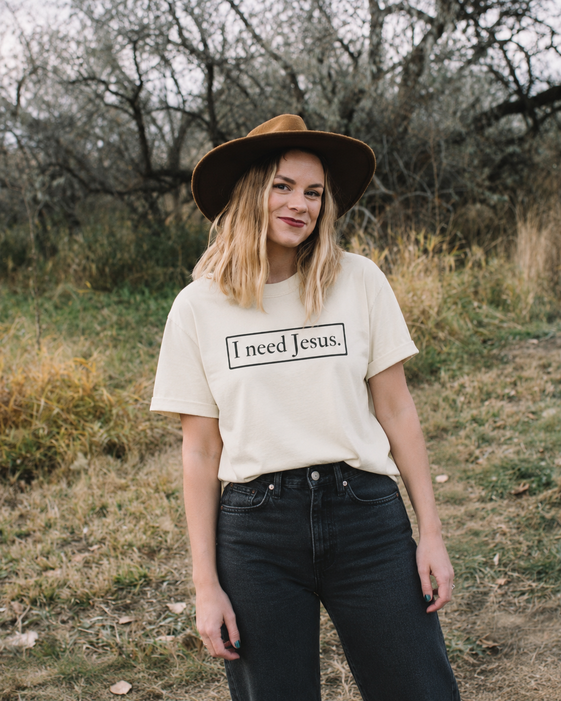 I need Jesus. - Logo Tee - Unisex - 10 colors