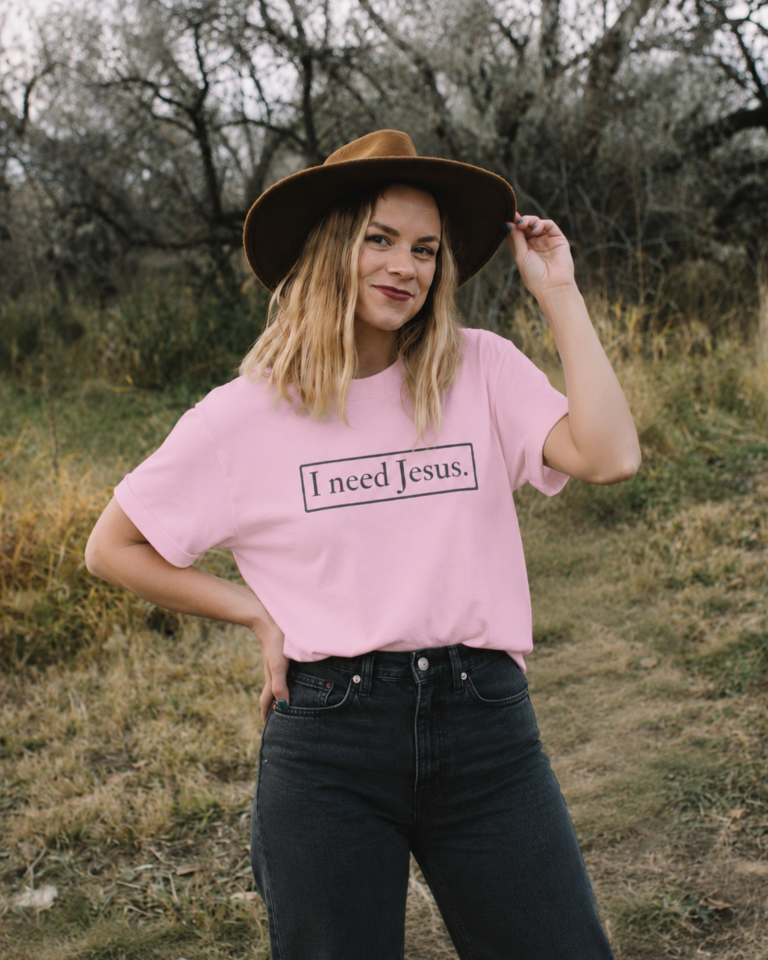 I need Jesus. - Logo Tee - Unisex - 10 colors