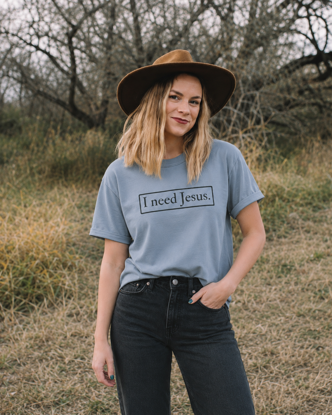 I need Jesus. - Logo Tee - Unisex - 10 colors