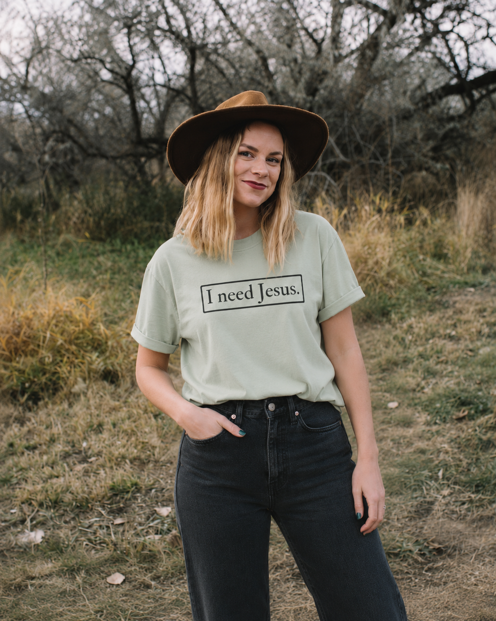 I need Jesus. - Logo Tee - Unisex - 10 colors