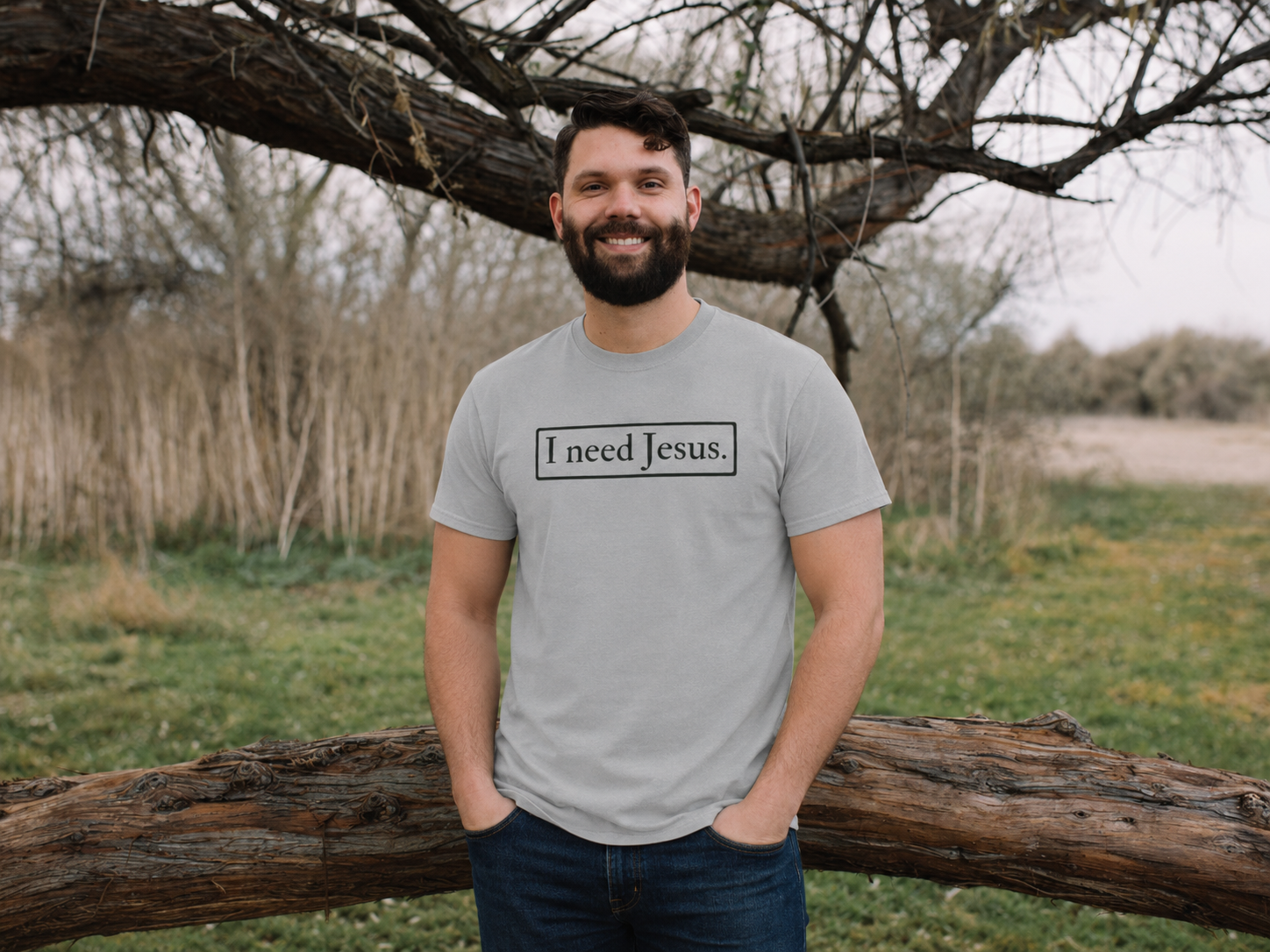 I need Jesus. - Logo Tee - Unisex - 10 colors