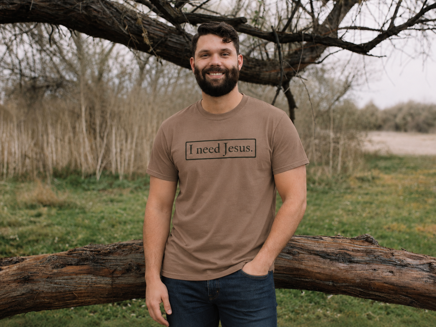 I need Jesus. - Logo Tee - Unisex - 10 colors