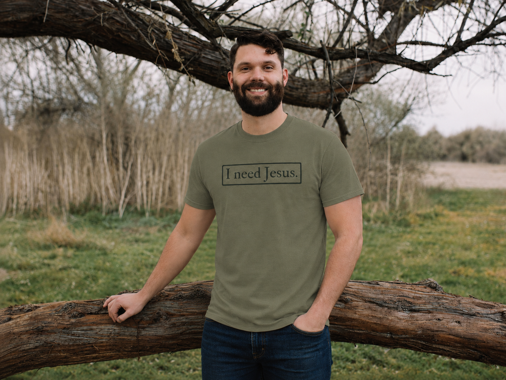 I need Jesus. - Logo Tee - Unisex - 10 colors