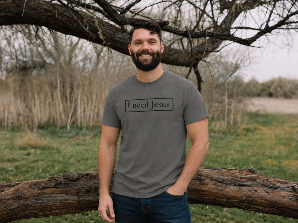 I need Jesus. - Logo Tee - Unisex - 10 colors