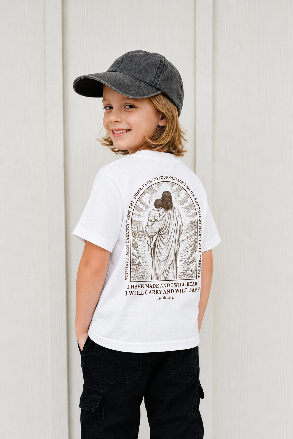 I need Jesus. - Been Carried Tee (Isaiah 46:4) - Youth/Boy's